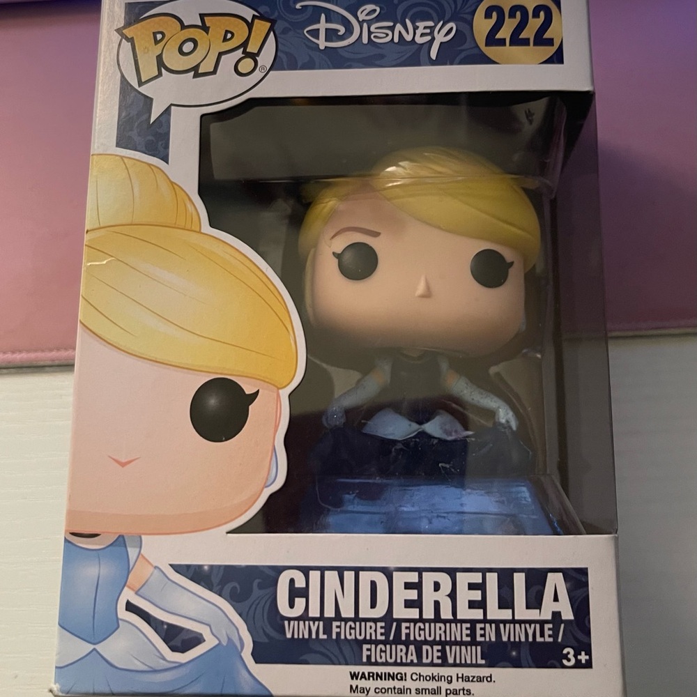 Funko Pop Cinderella Vinyl Figure - Blue and Yellow